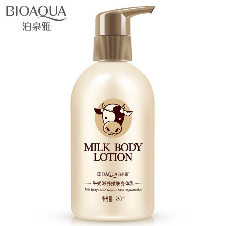 milk body lotion