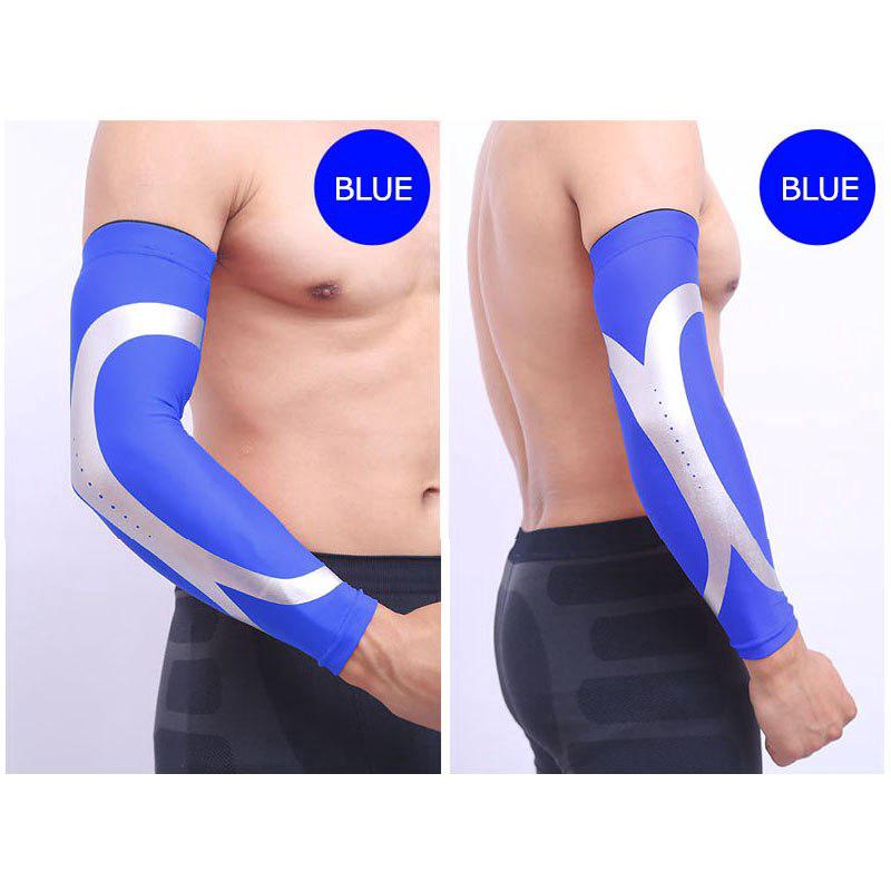 Sports Gym Fitness Armguards Arm Protector Elastic Breathable Silicone