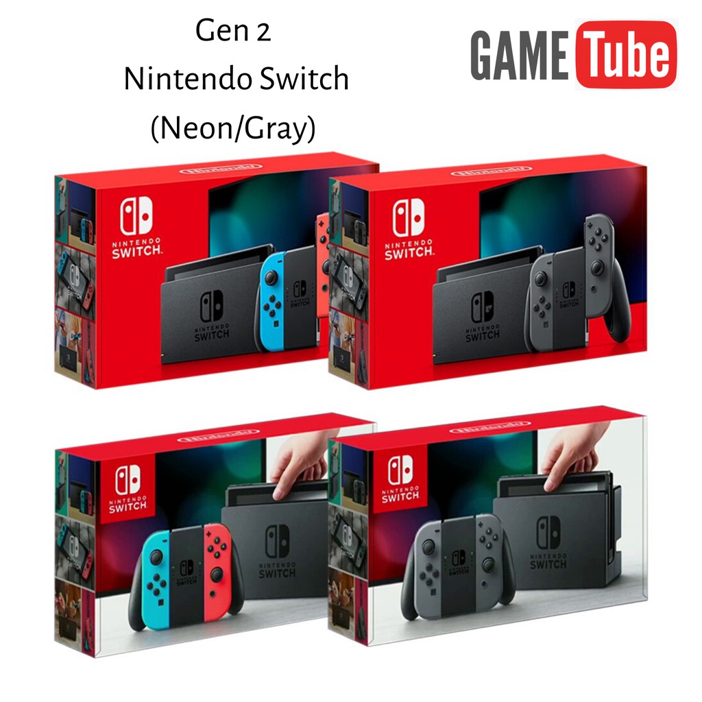Nintendo Switch Console System Gen 2 (1 Year Maxsoft Local Warranty) Shopee Singapore
