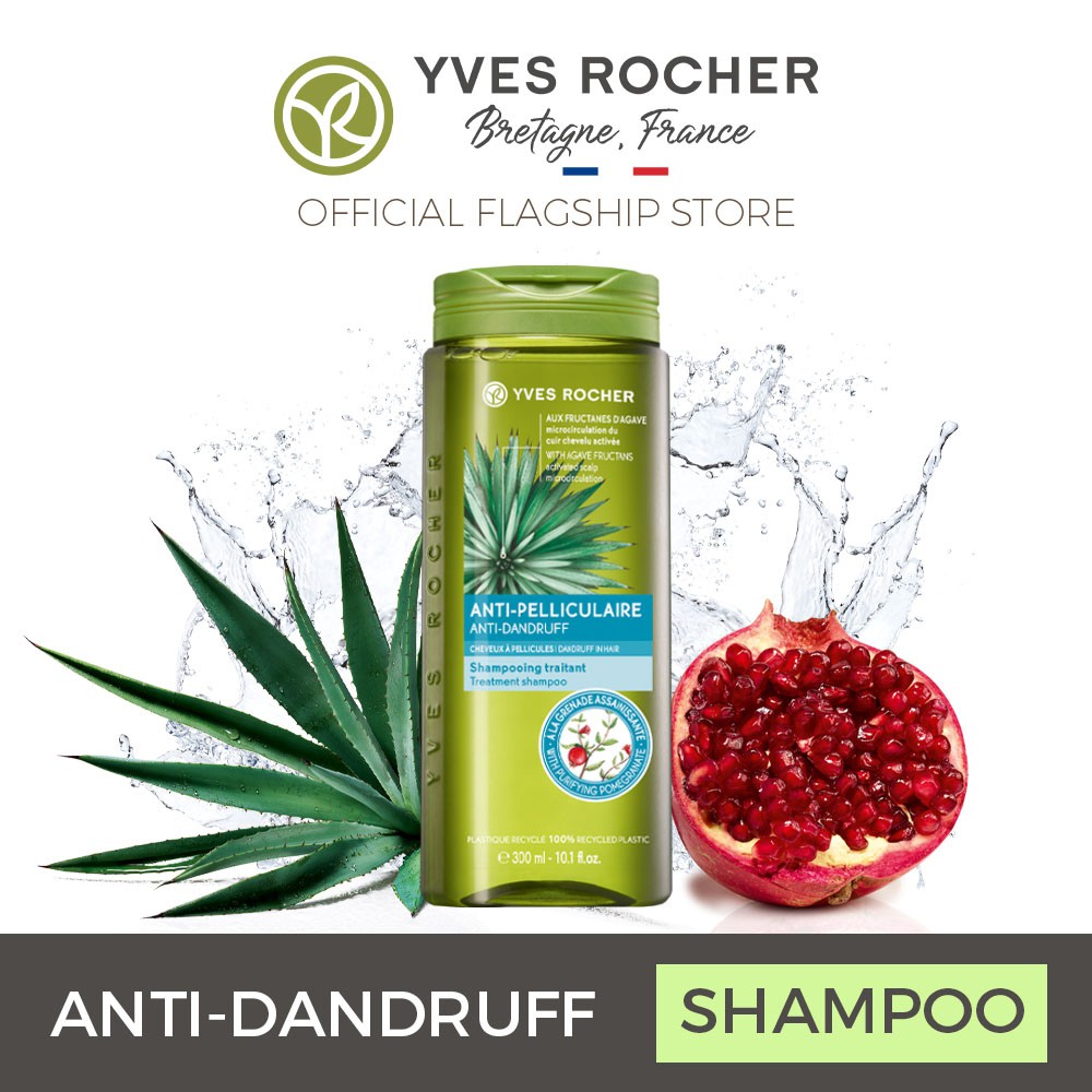 Yves Rocher AntiDandruff Shampoo 300ML Shopee Singapore