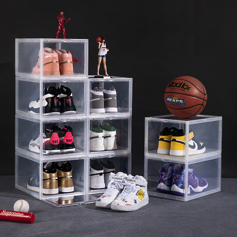 Box Stackable Hard Case, Clear Shoe Box Storage Containers Singapore