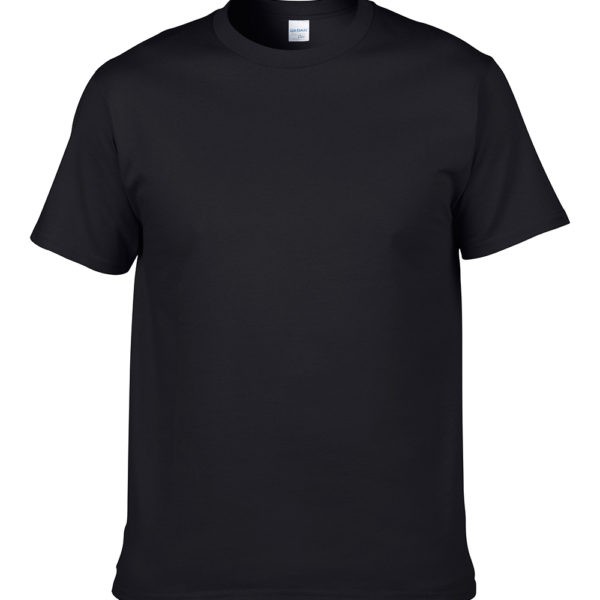 Gildan 76000 Premium Cotton Unisex T-Shirt (Black) | Shopee Singapore