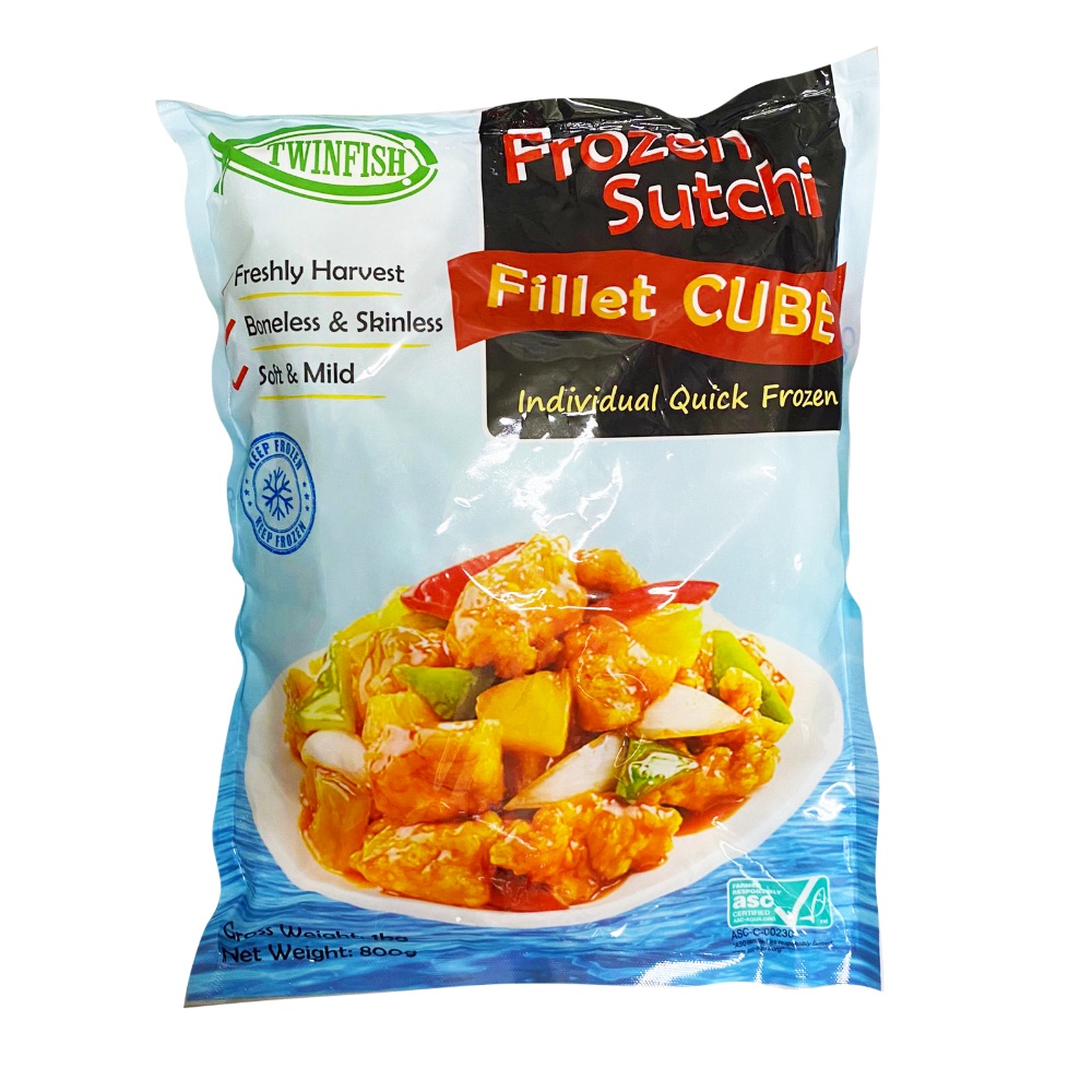 Twinfish Sutchi Dory Fillet Cube 1kg - Frozen | Shopee Singapore