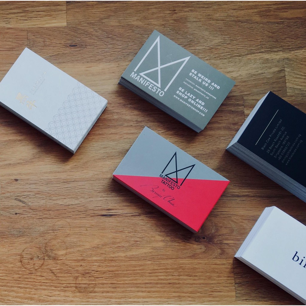 7 Business Card Printing (10 boxes and above) Shopee Singapore
