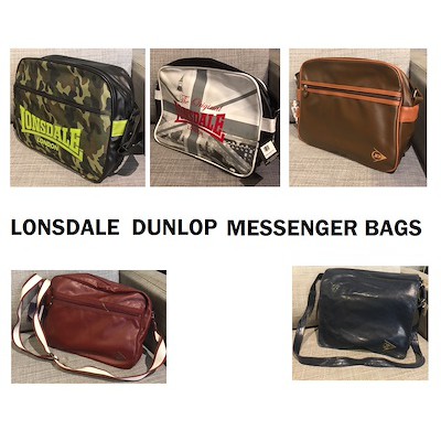 dunlop messenger bag