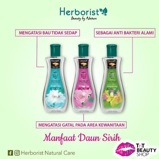 Herborist Betel Feminine Hygiene 120ml Leaf Herboris Betel Feminine