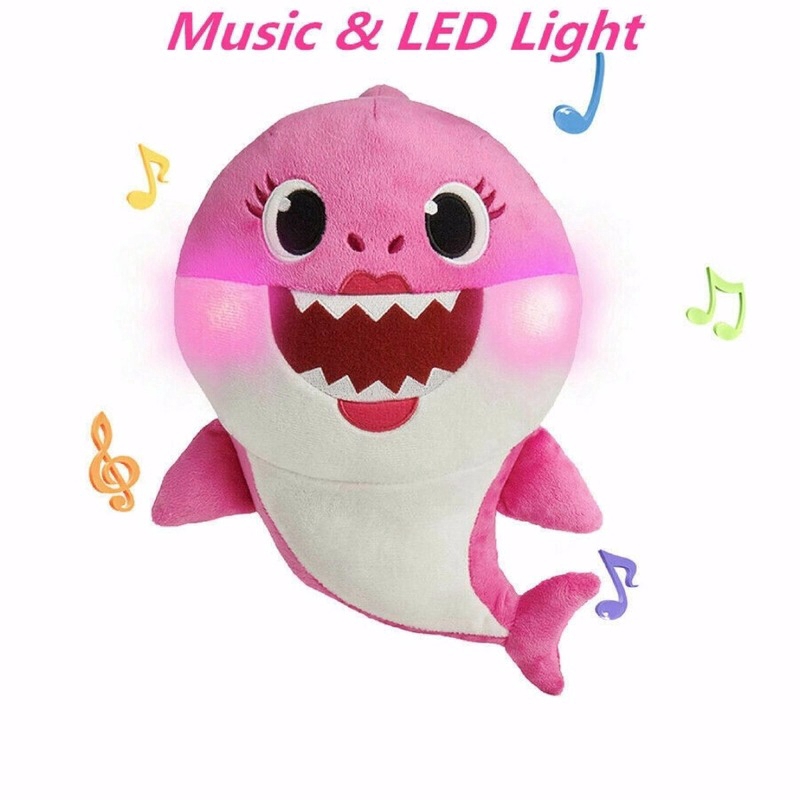 baby shark sing & snuggle plush