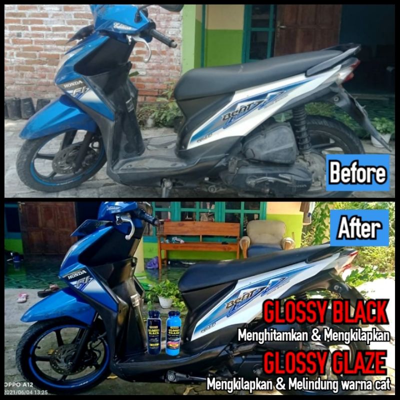 Wholesale Glossy Black Premium 60ml [Motorcycle Blackener/ Car, Trim Restorer, Dasboard, Body