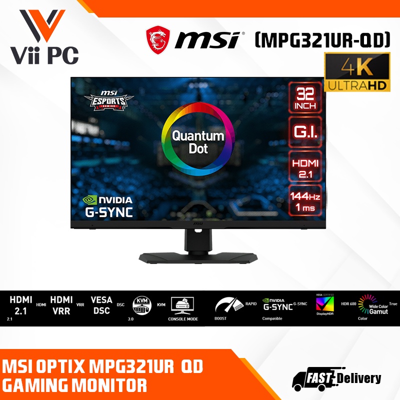 MSI Optix MPG321UR-QD Gaming Monitor-32