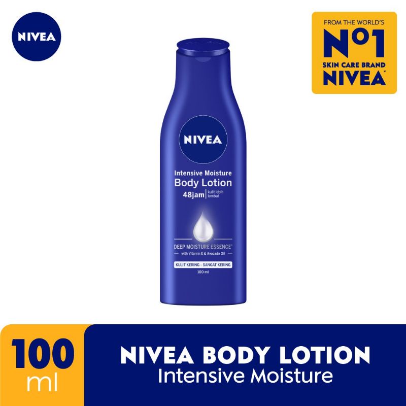 Nivea Body Care Lotion Intensive Moisture 100ml Shopee Singapore