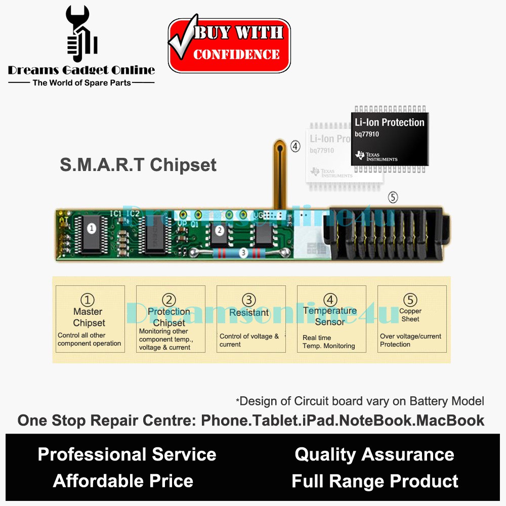 Replacement Notebook Battery M5y1k For Dell Inspiron 3451 3452 3458 5458 5459 Vo Shopee Singapore