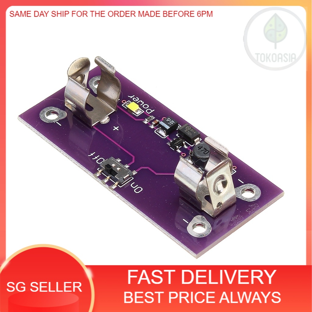 (Ready Stock) LilyPad Power Supply AAA battery power boost module 5V