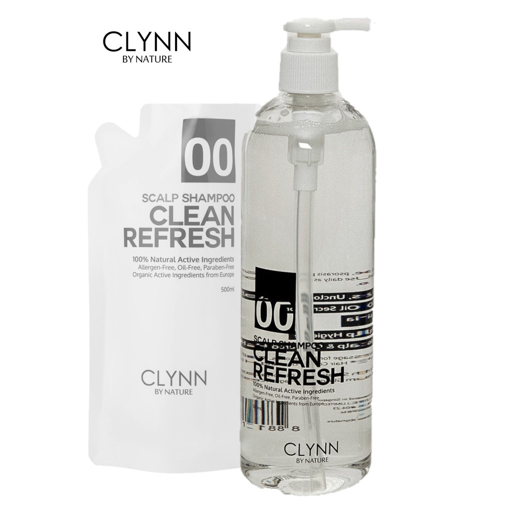 Clynn By Nature Scalp Shampoo Clean Refresh Hair Loss, Postpregnancy