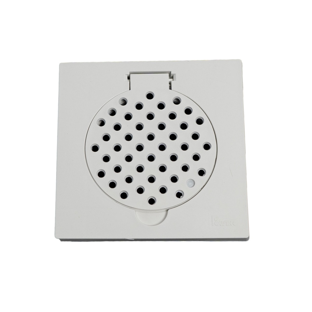PVC Toilet Floor Trap 6 Inch Drain Floor Grating Cover (Urbanware