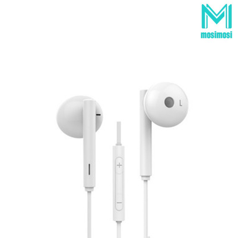 white headphones with mic