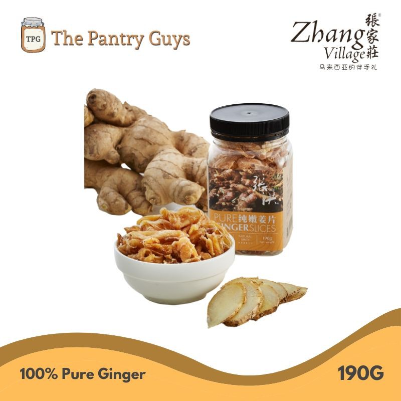 Shop Malaysia Zhang Village Pure Ginger Slice 190g Shopee Singapore