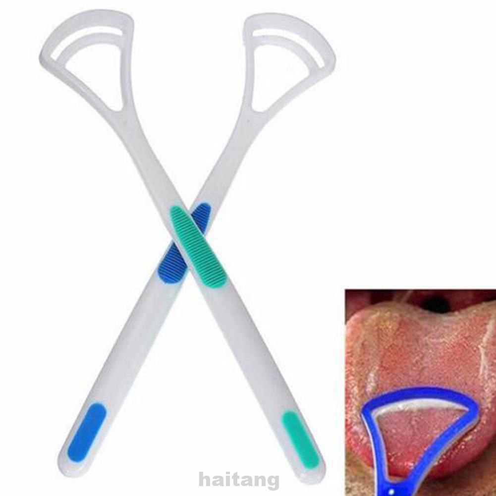 Plastic Tongue Cleaner Scraper Tounge Care Hygiene Oral Mouth Shopee
