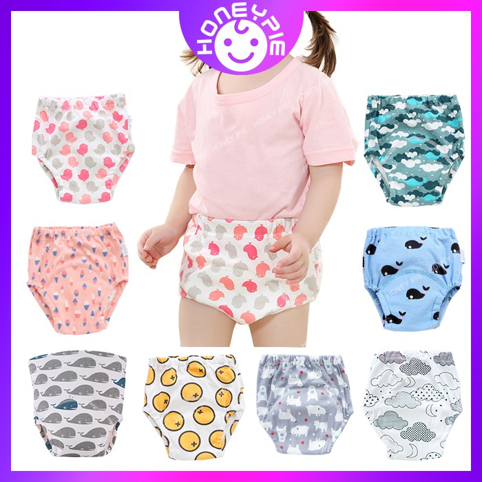 Baby Toilet Training Pants Four layers of gauze Washable Baby Cloth Pee