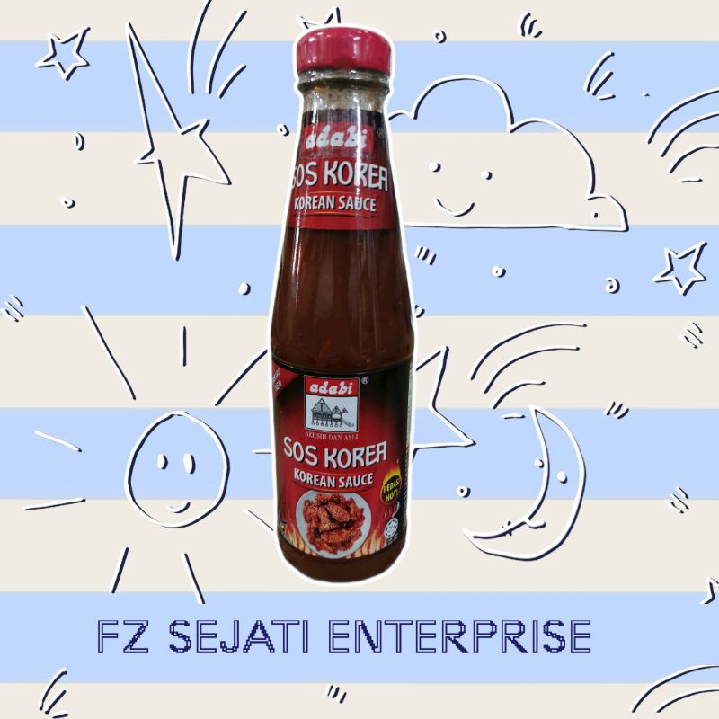 Adabi Sos Korea 340g Shopee Singapore