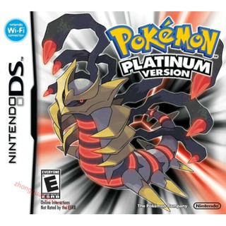 DS Game NDS Lite DSi 2DS 3DS XL A F01 Pokemon Platinum Nintendo