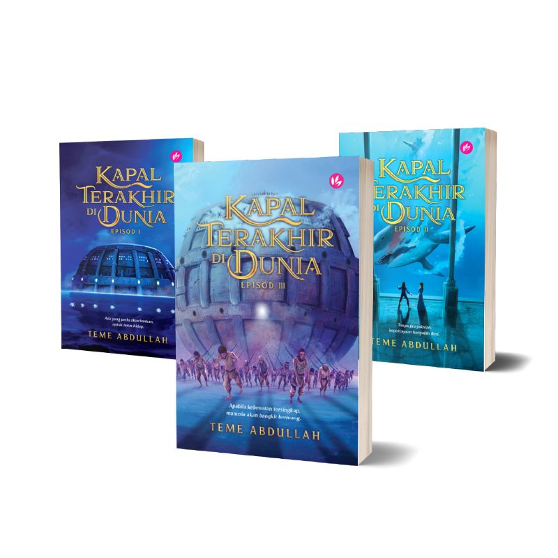 Kombo Novel Kapal Terakhir Di Dunia Ep I Ii Iii By Teme Abdullah Shopee Singapore