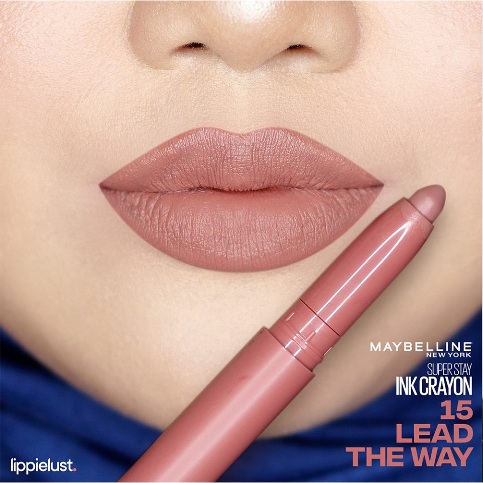maybelline ink crayon lead the way