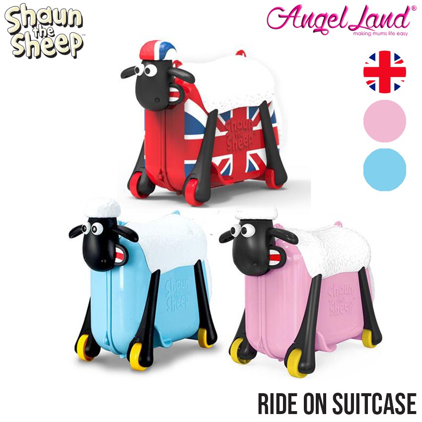 shaun the sheep suitcase