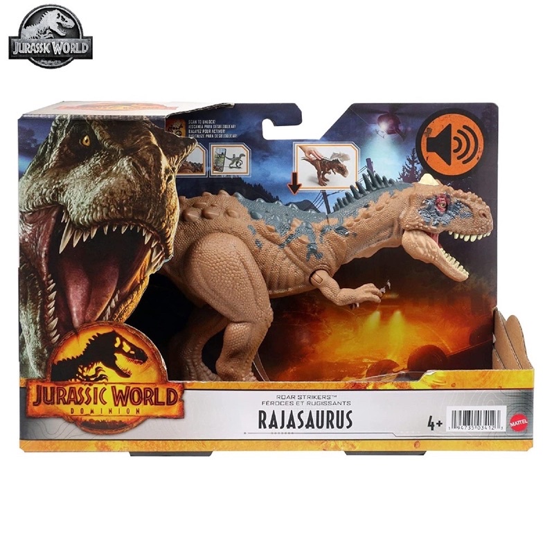 Jurassic World 2022 Dominion Roar Strikers Kingsaurus Figure 