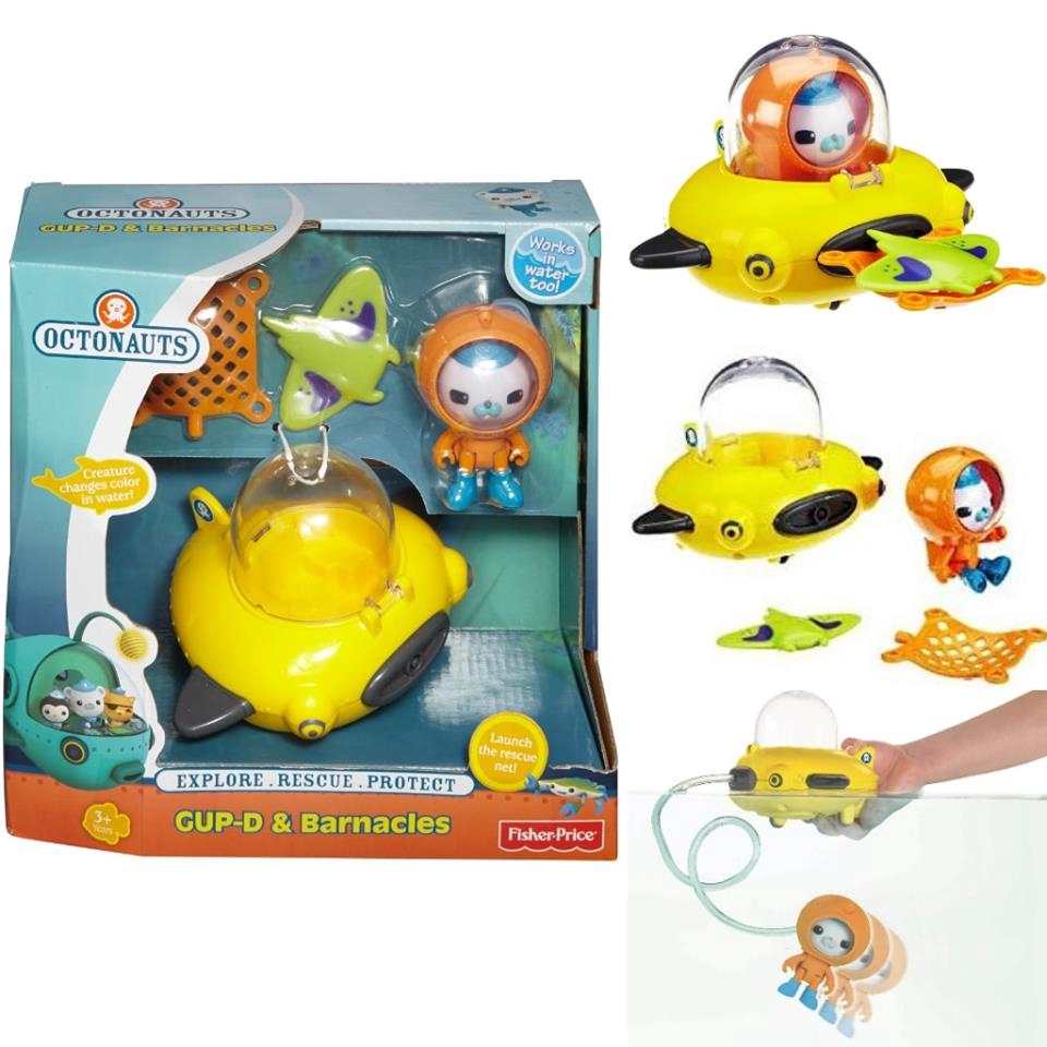 Bnib Fisher Price Octonauts Gup D Barnacles Playset Shopee Singapore