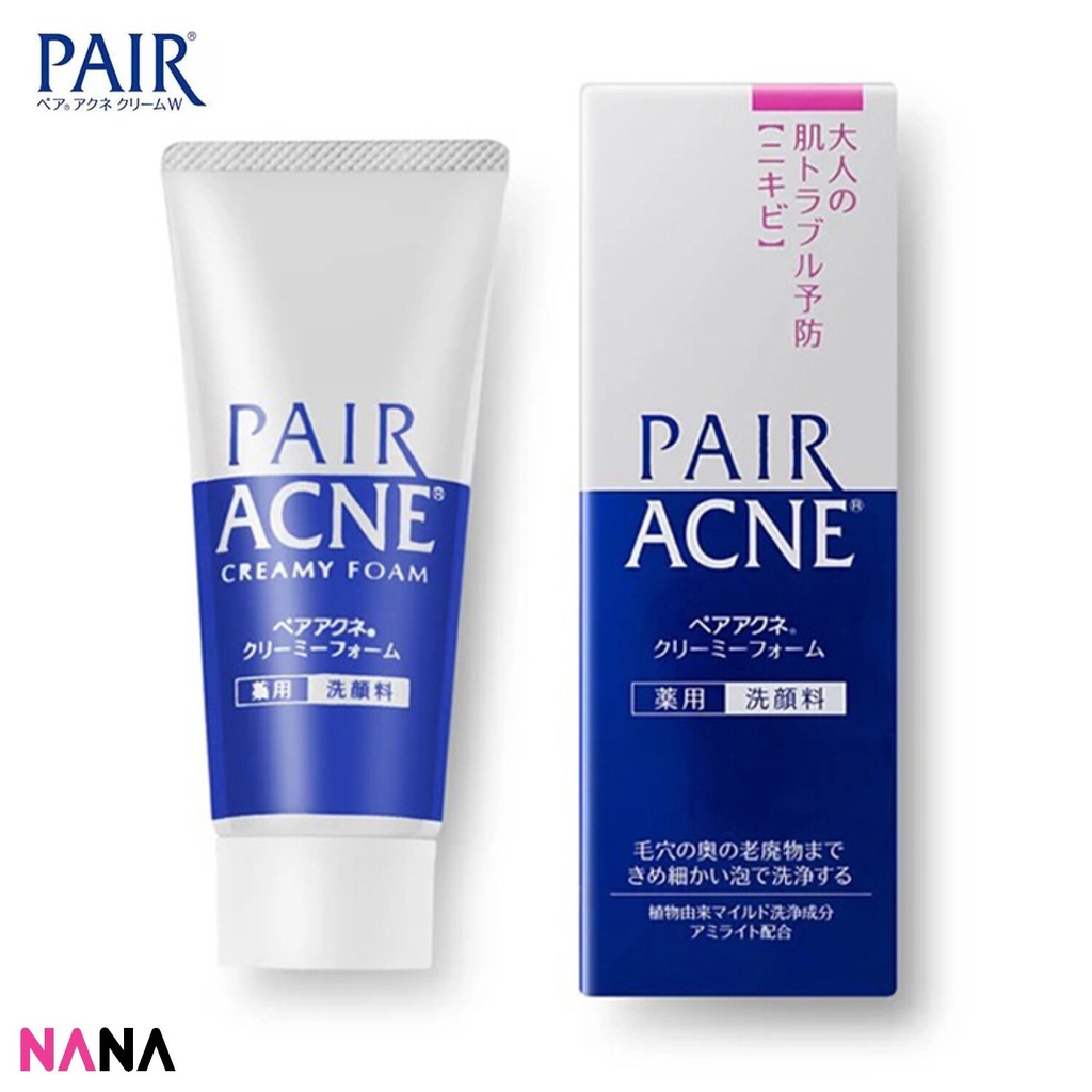 Lion Pair Acne Creamy Foam Facial Washing Foam 80g Shopee Singapore