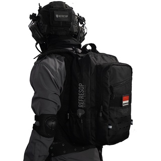 HITAM Refresop Original PX703 Army Tactical Backpack - Black