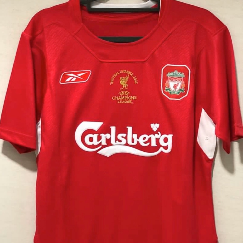 liverpool champions football shirt