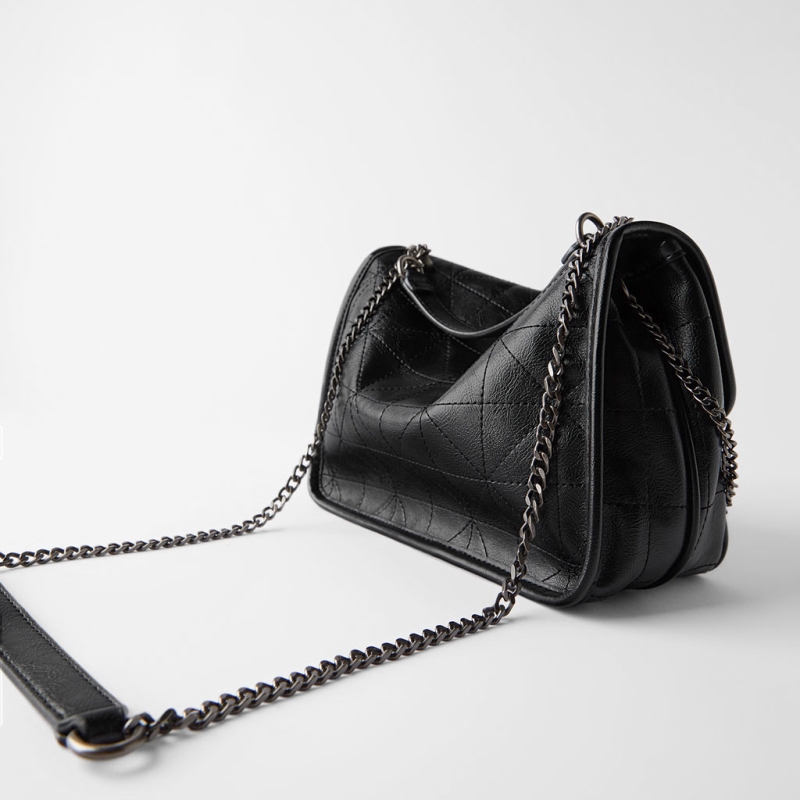 zara basic shoulder bag