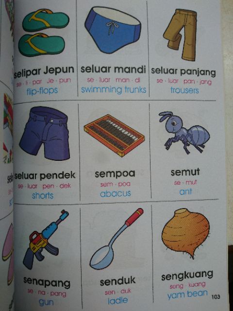 First Picture Dictionary 1000 Word Shopee Singapore