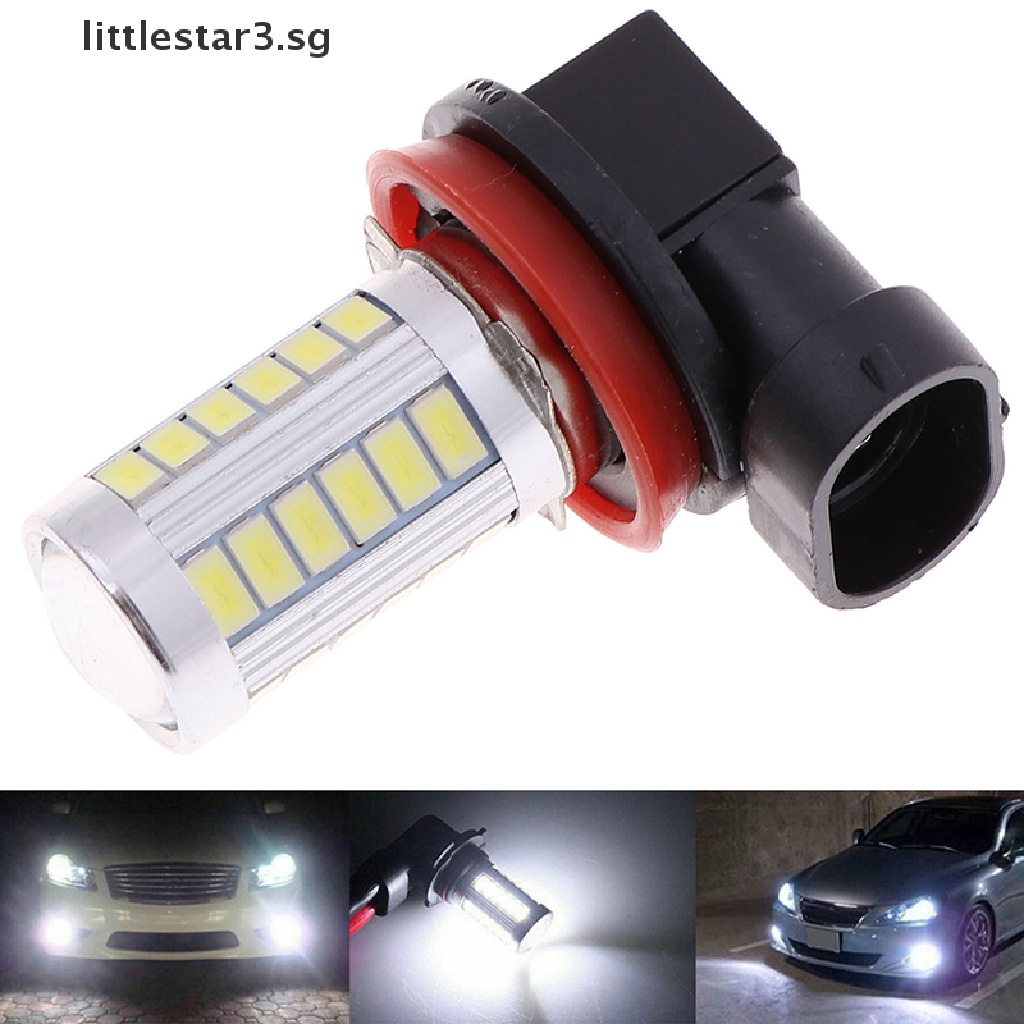 H7 5630SMD 33Led Car Fog Light Headlight Driving Lamp Bulb 6000-8000K