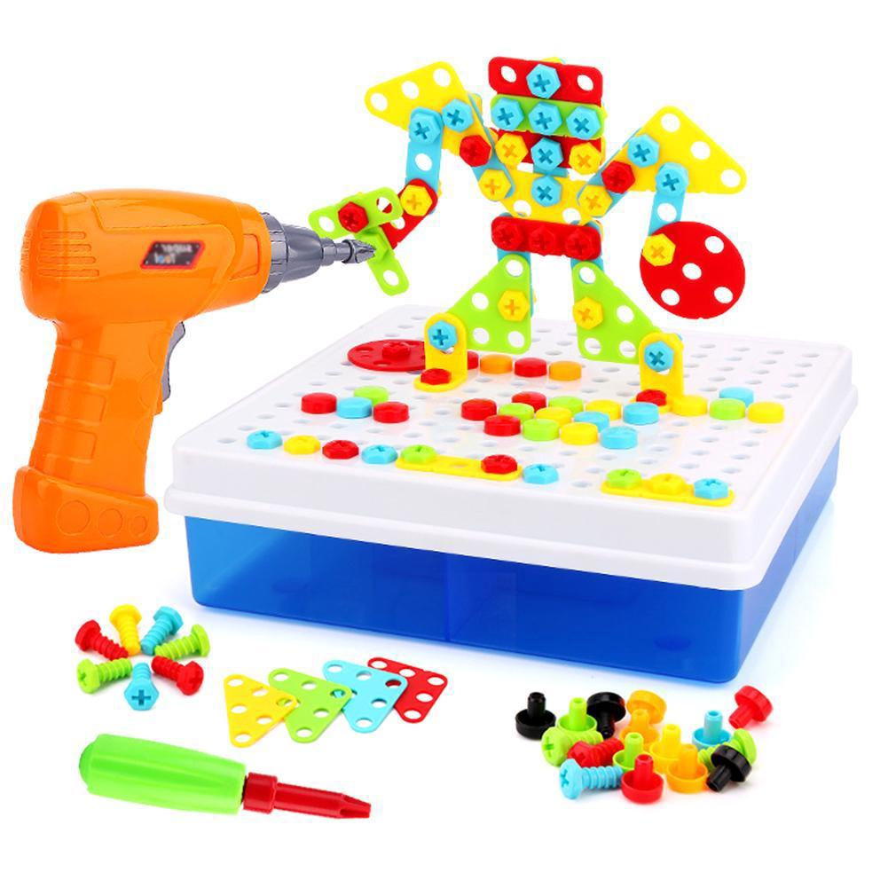 Toys Children Puzzle Drill Toys Educational Screw Diy Toys