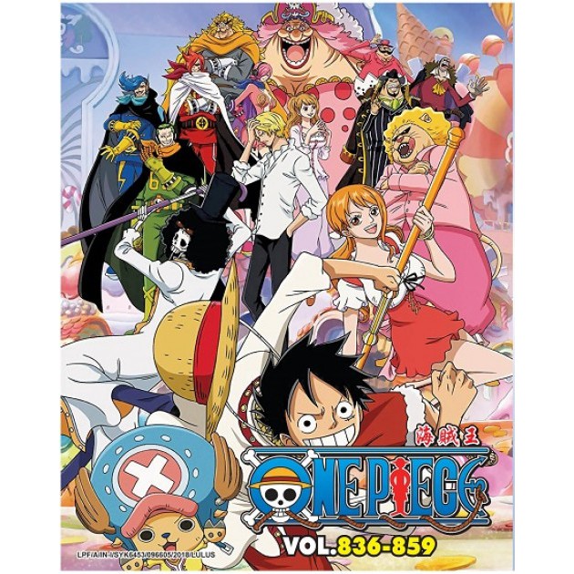 Anime Dvd One Piece Box 26 Vol 6 859 Shopee Singapore