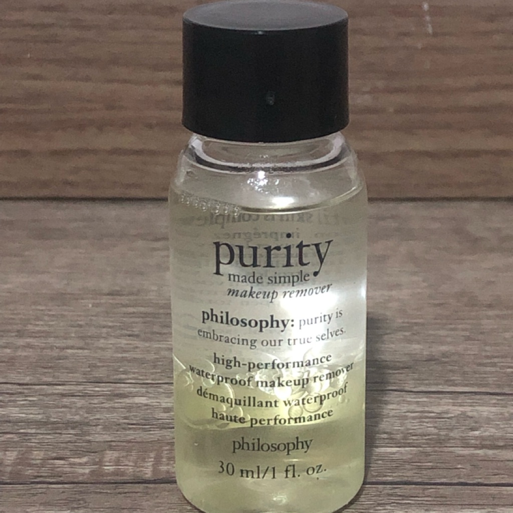 purity makeup remover