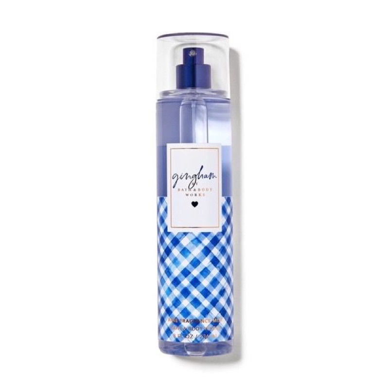 Gingham Fragrance Mist Bath And Body Works 236ml | Shopee Singapore