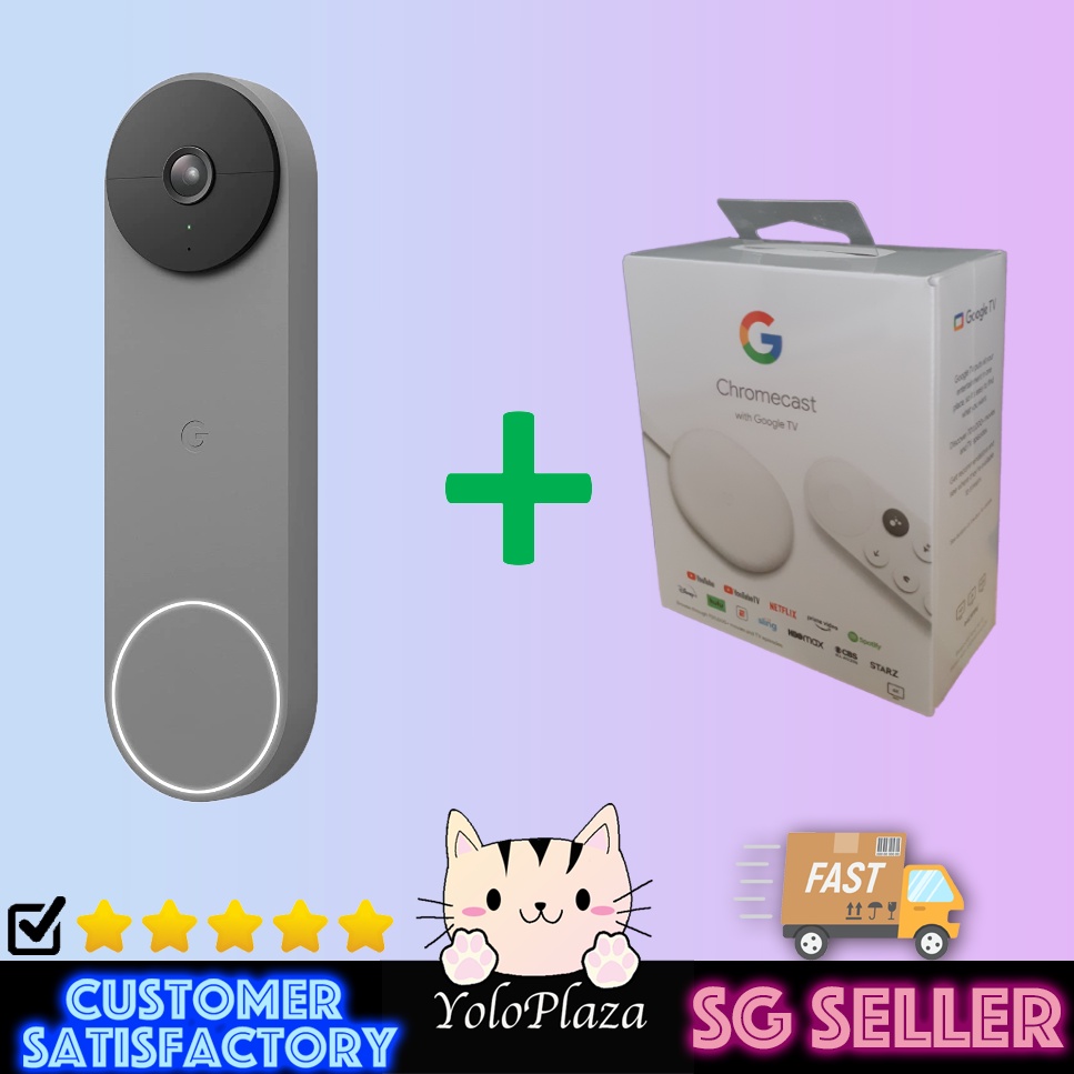 nest doorbell on chromecast