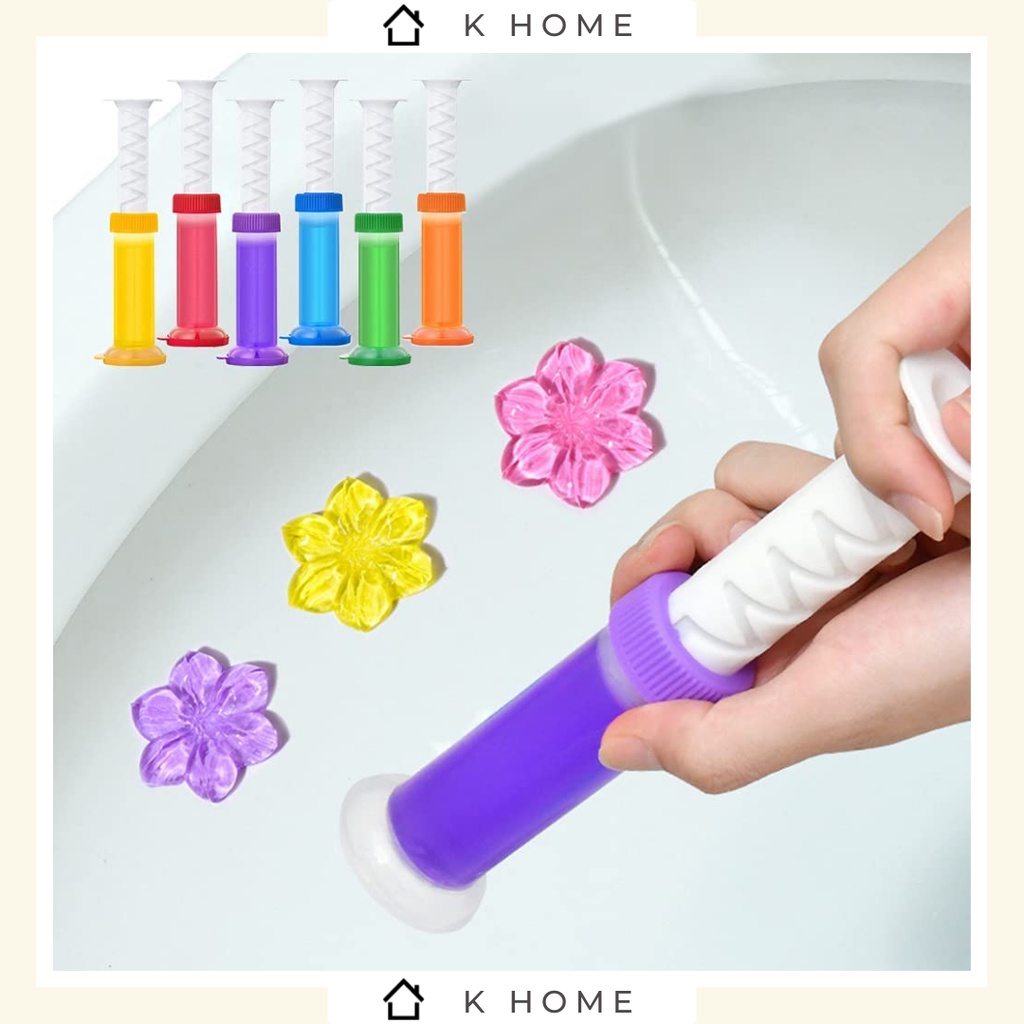 Toilet Flower Deodorant Fragrance Gel Toilet Bowl Cleaner Toilet Air Freshener Shopee Singapore