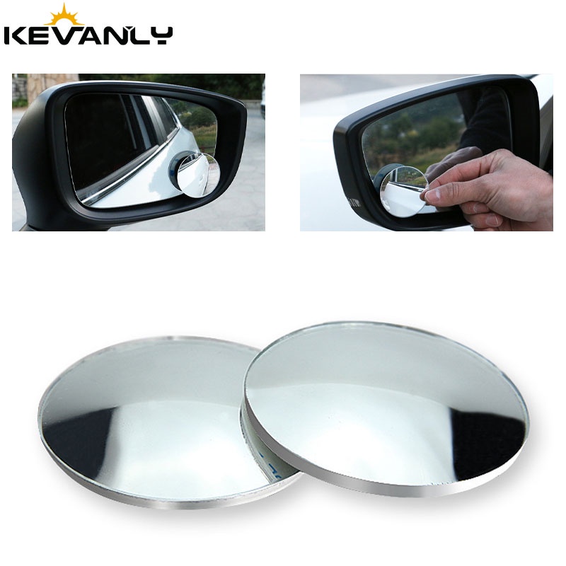 95mm OD adhesive round convex view rear mirror mirror side mirror E1I4 