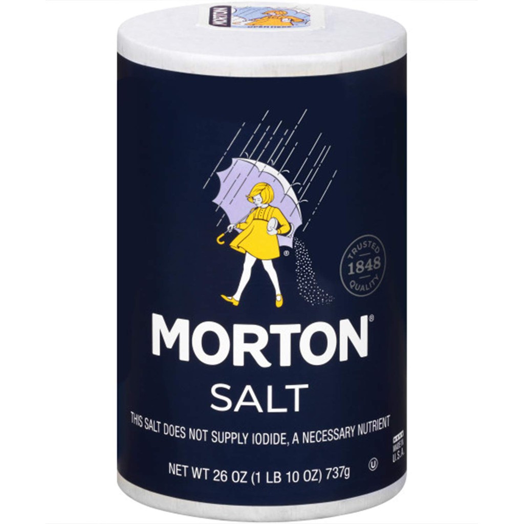 Morton Table Salt Non Iodized 737g 26oz Shopee Singapore