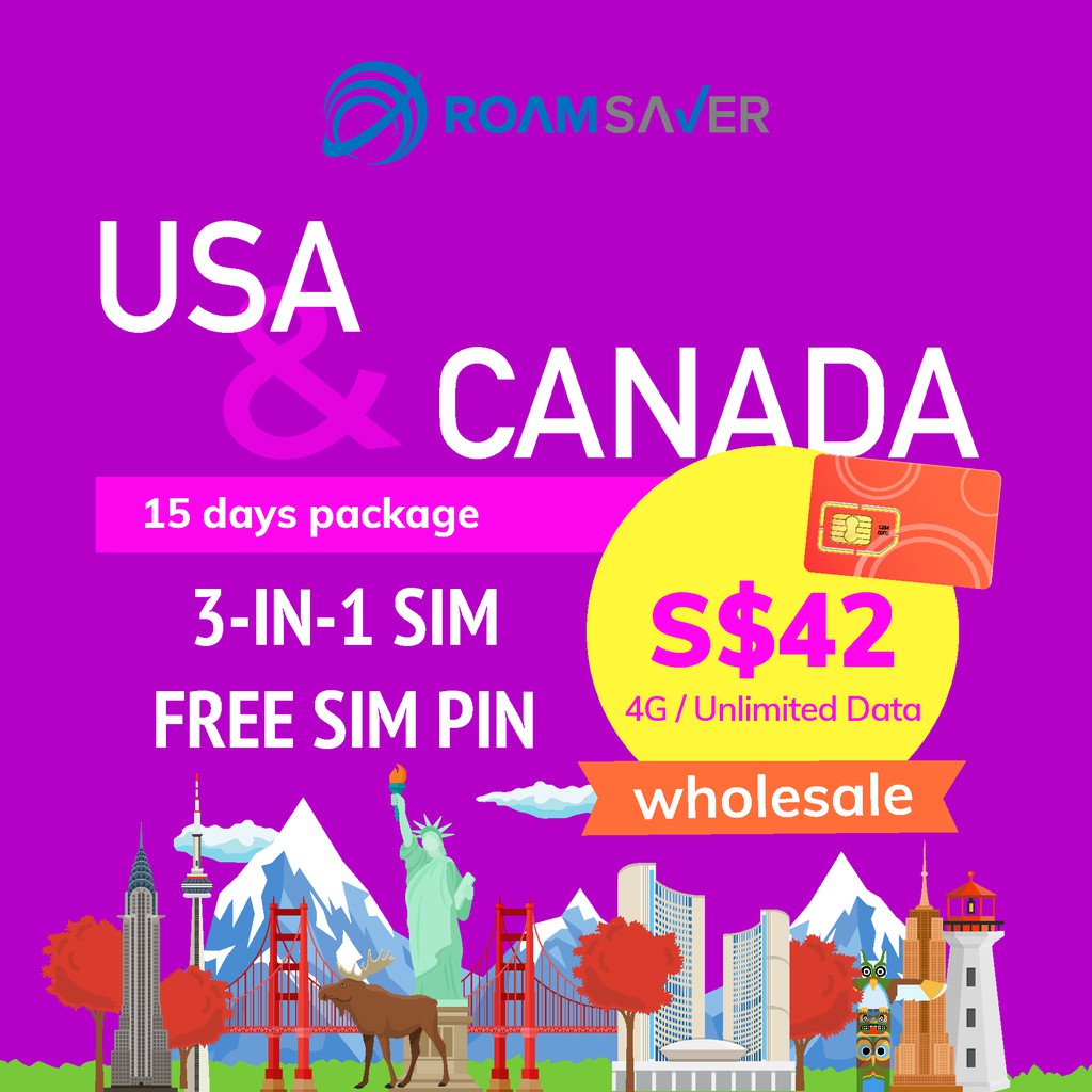 Wholesale Prepaid USA & Canada 15 Days Unlimited Data ...