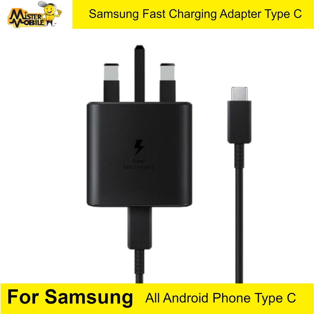 Samsung Charging Adapter USB Type C Fast Charging + Type C Cable