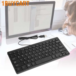 [1BUY]Mini Keyboard USB Wired Waterproof Multimedia Kaypad Portable Laptop Accessories K1000