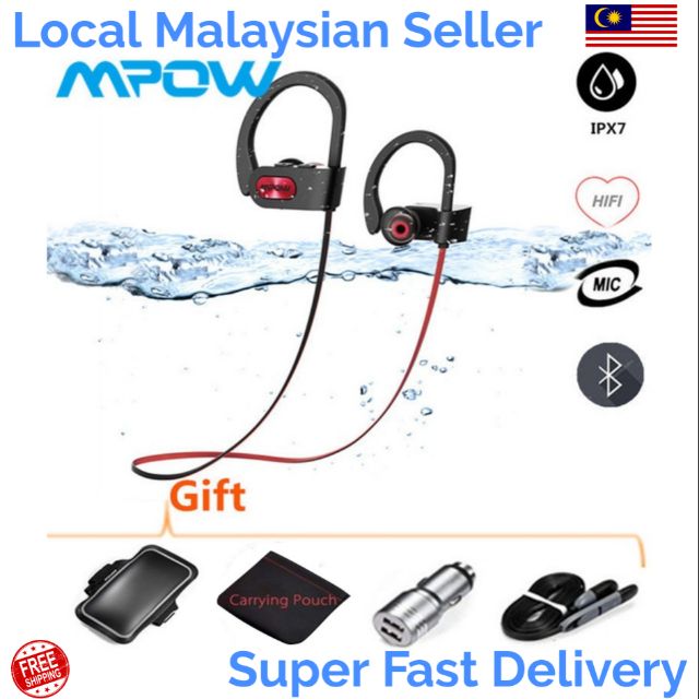 mpow flame s bluetooth headphones sports