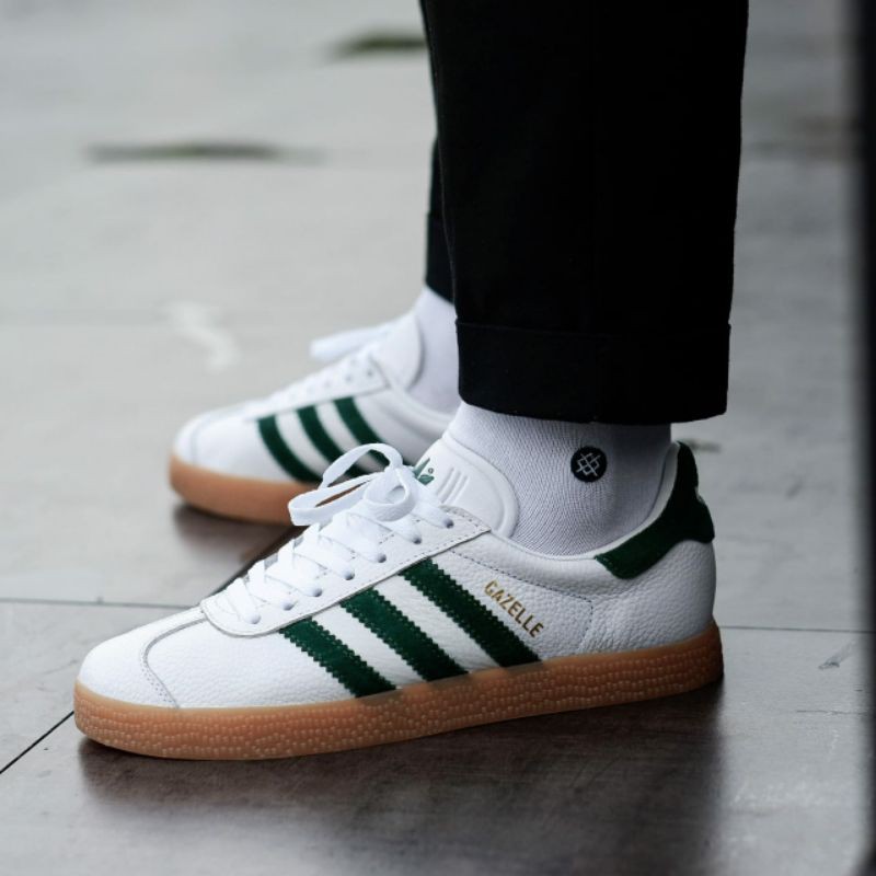 adidas green canvas shoes