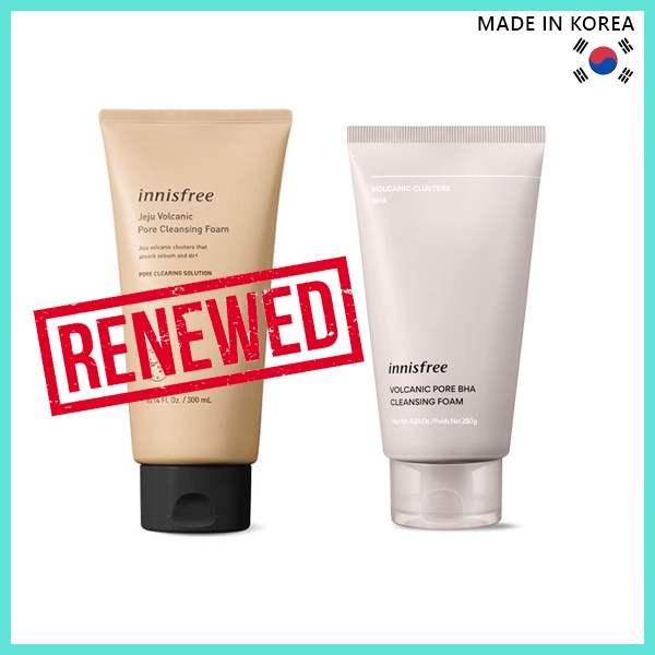 Innisfree Volcanic Pore BHA Cleansing Foam 150g / 250g ★Shipping From