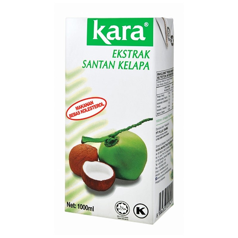 Shop Malaysia Kara Coconut Cream Santan 1l Shopee Singapore